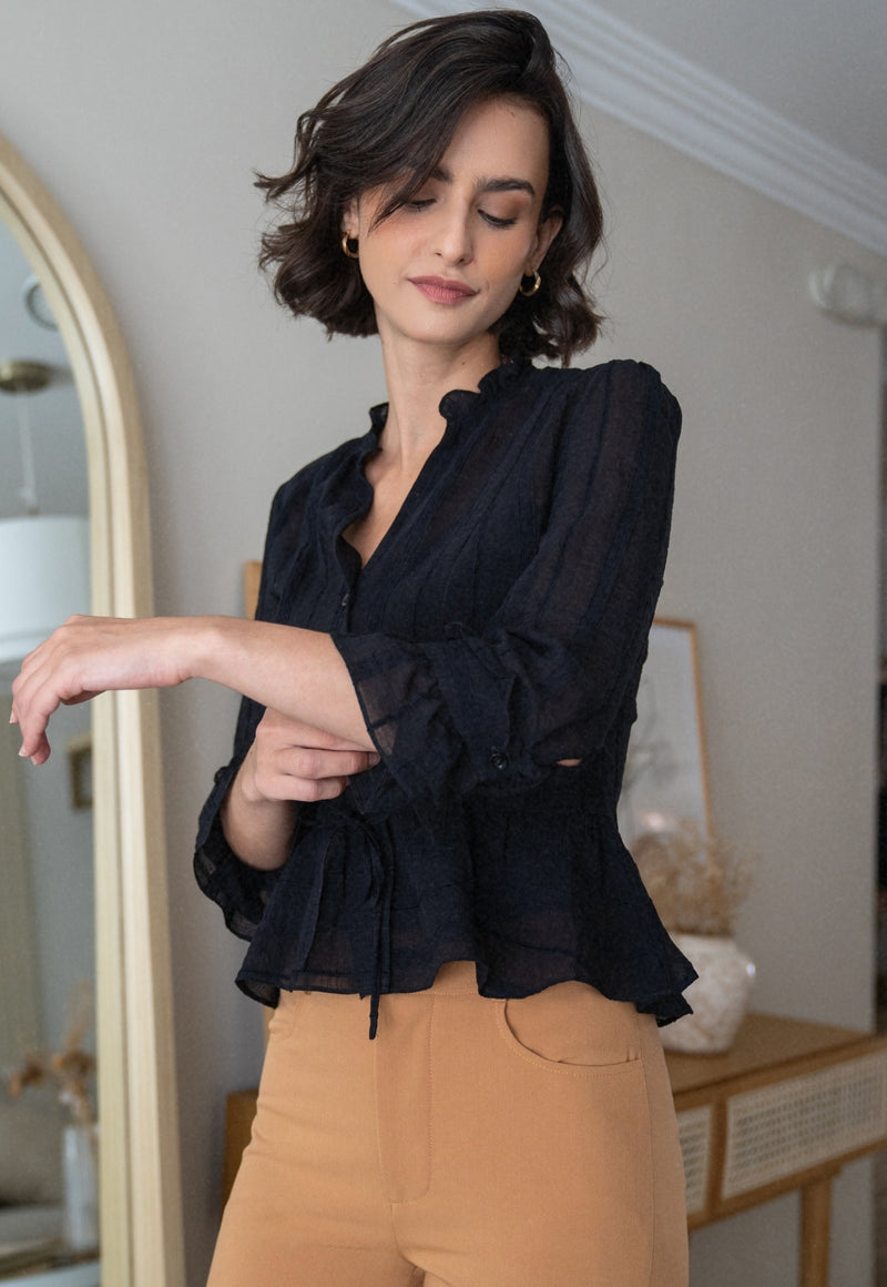 Blouse Nicole black