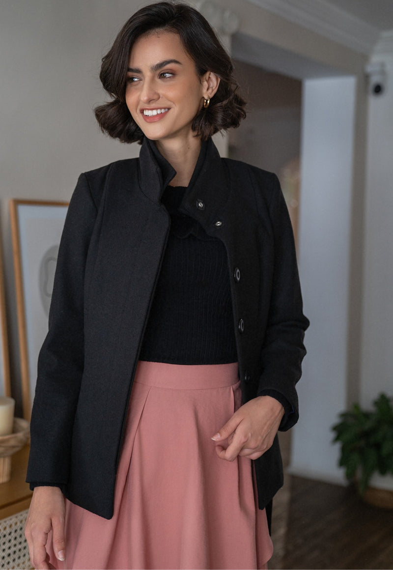 Manteau en laine de Montecarlo