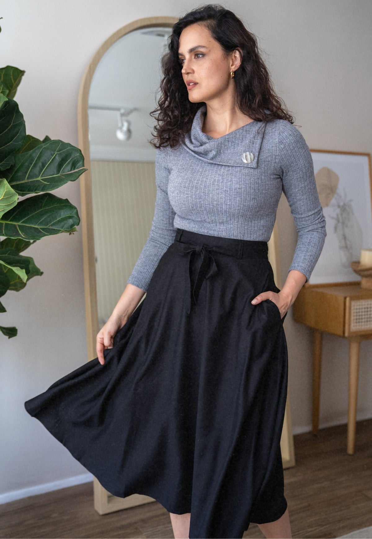 Top Praga grey
