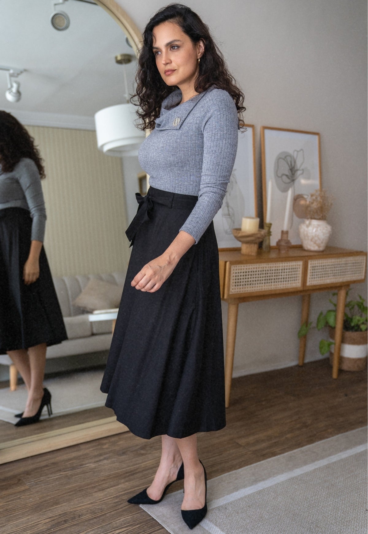 Top Praga grey