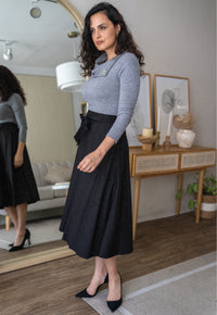 Top Praga grey