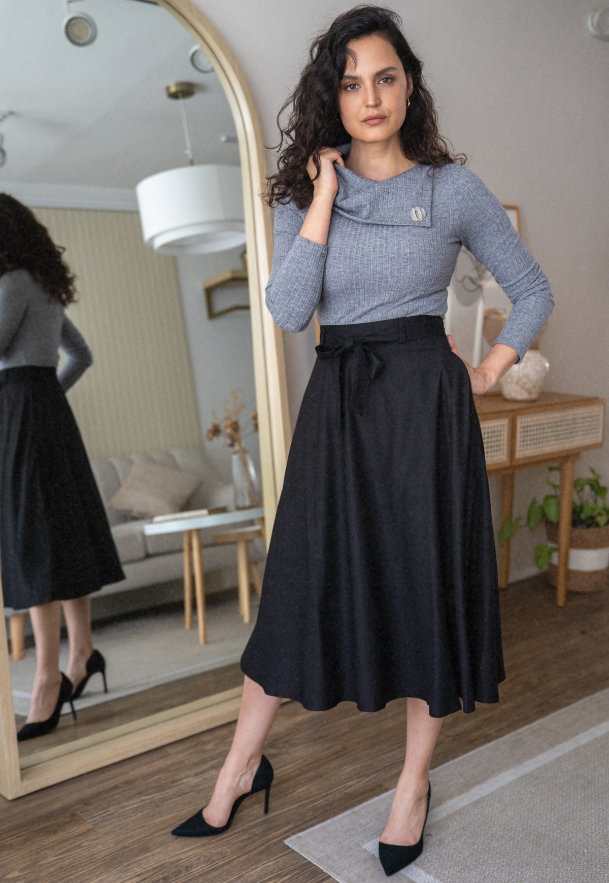 Top Praga grey