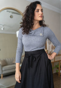 Top Praga grey
