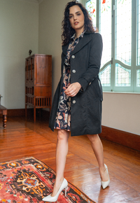 Sofia Ocre Dress
