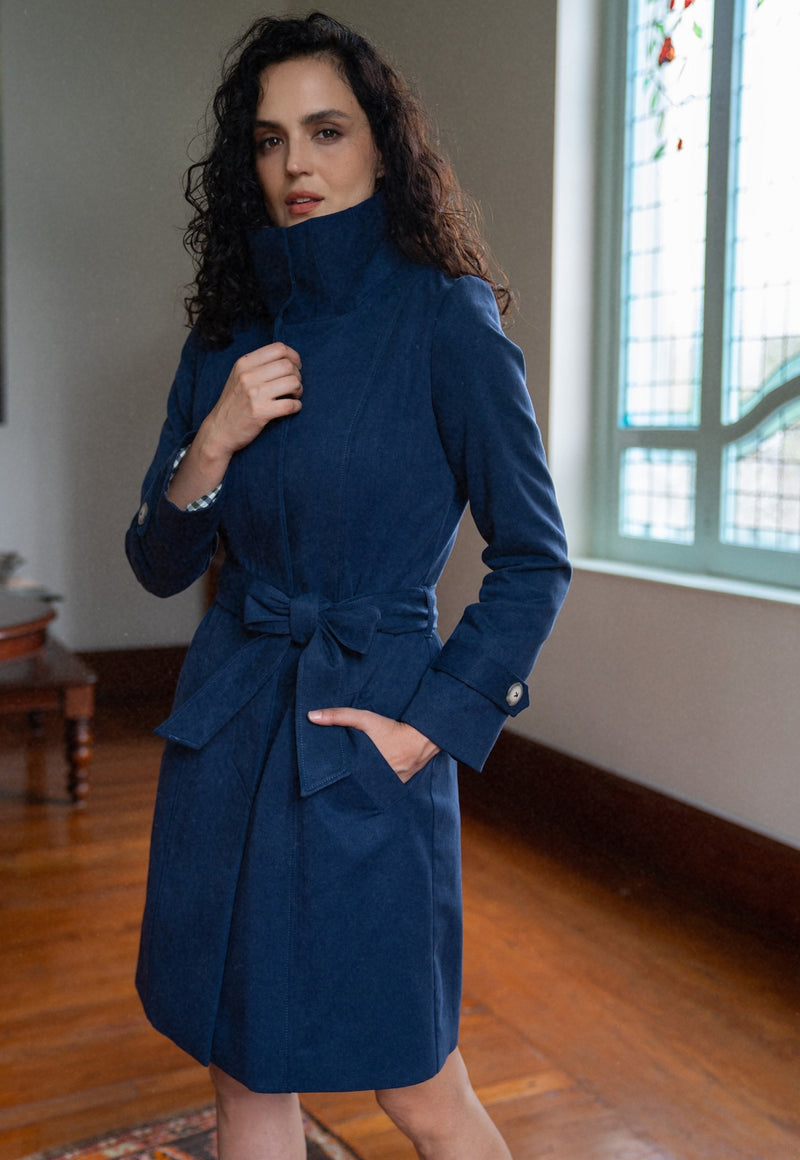 Trench bleu santos