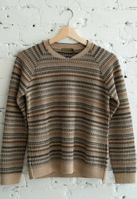 Jaquard Bomber Pullover Neutre