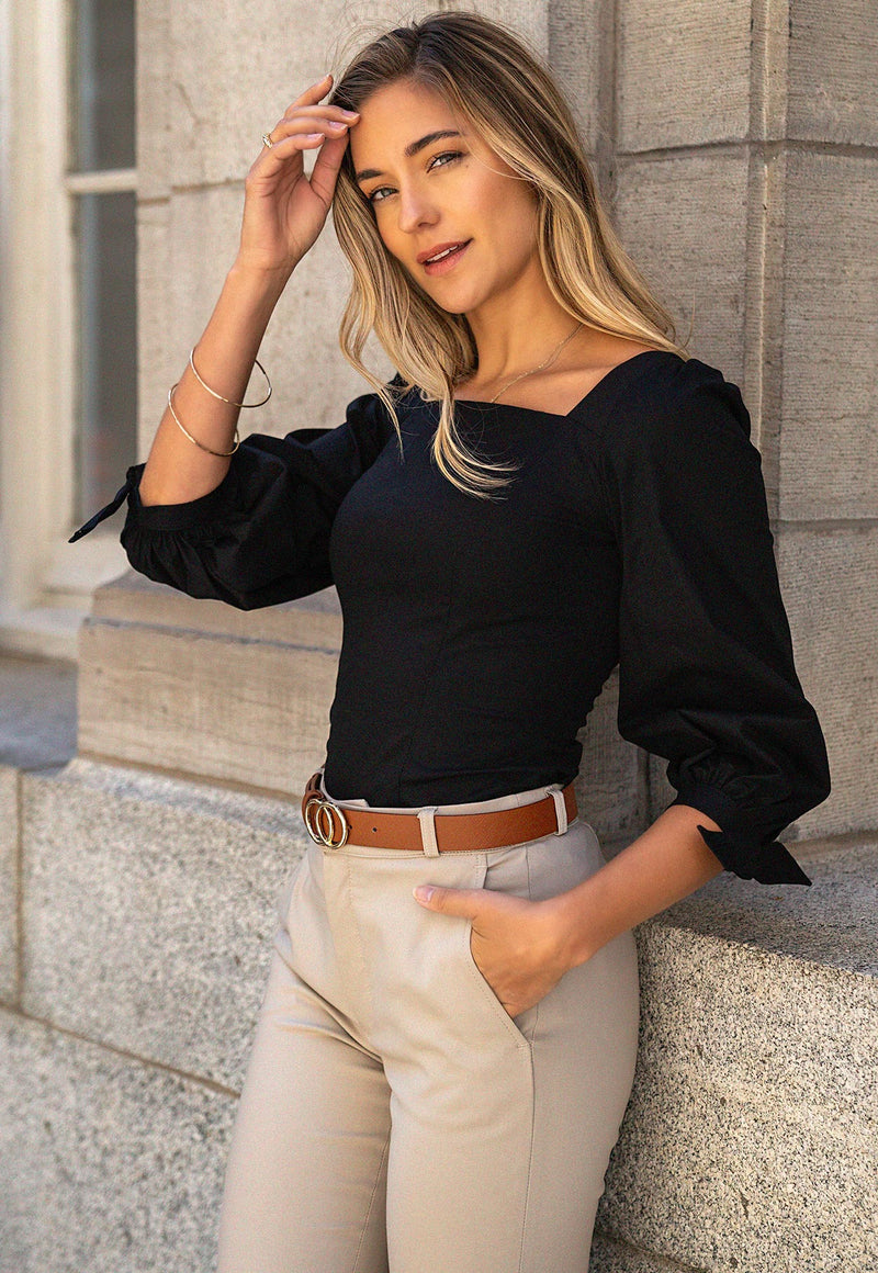 Blouse Akemi Noir