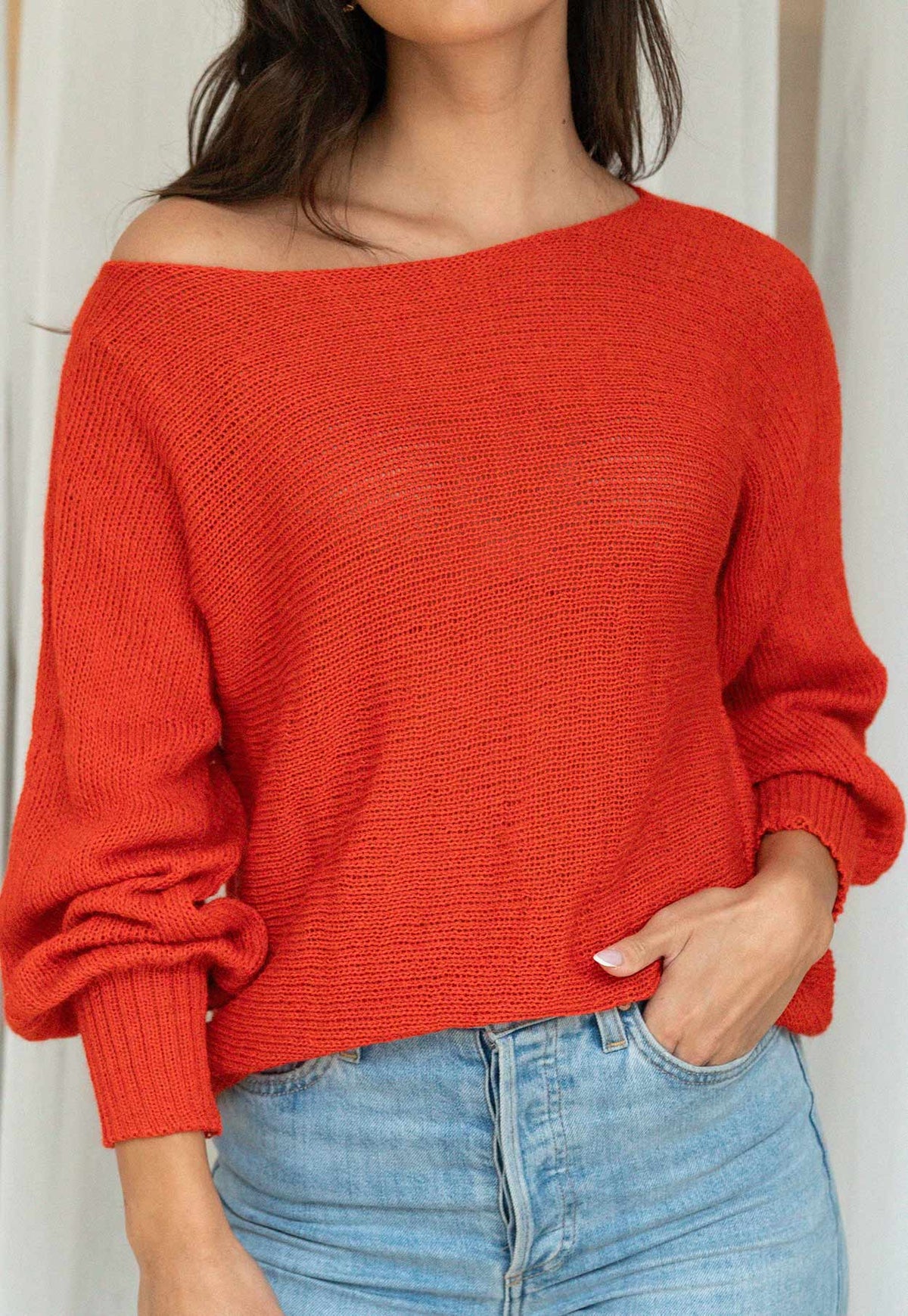 Orange ALBA Sweater