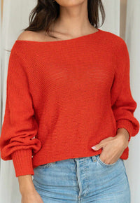 Orange ALBA Sweater