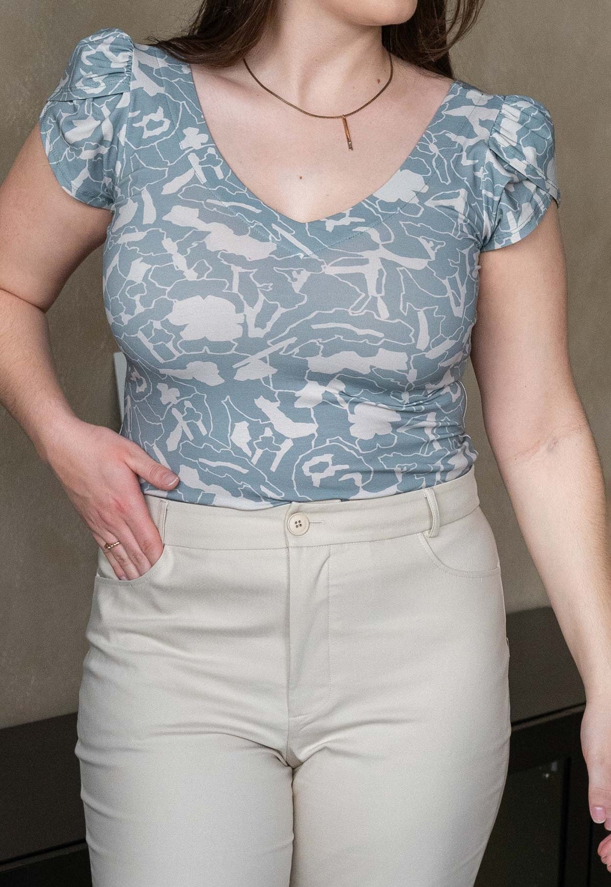 Pant Aimee Champagne