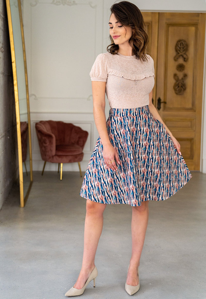 Milano Abstract Skirt